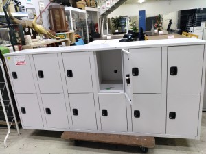 6連2段 12人用ロッカー（LO-14）