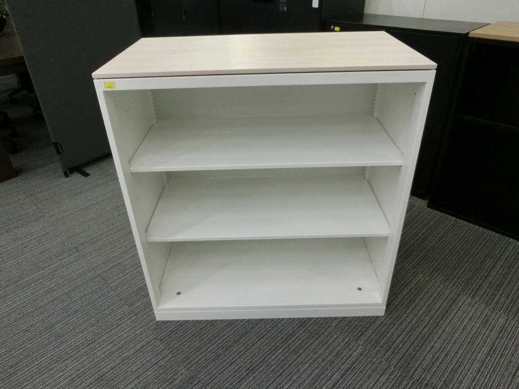 【オカムラ】2段オープン書庫（SY-56/2）