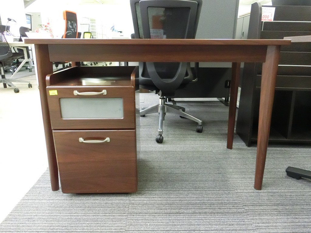 木製デスクとワゴンセット（TB-71）