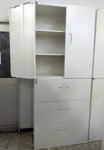 両開き+3段ラテラル書庫（SY-95/5）