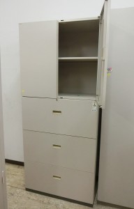 両開きラテラル3段書庫（SY-99）